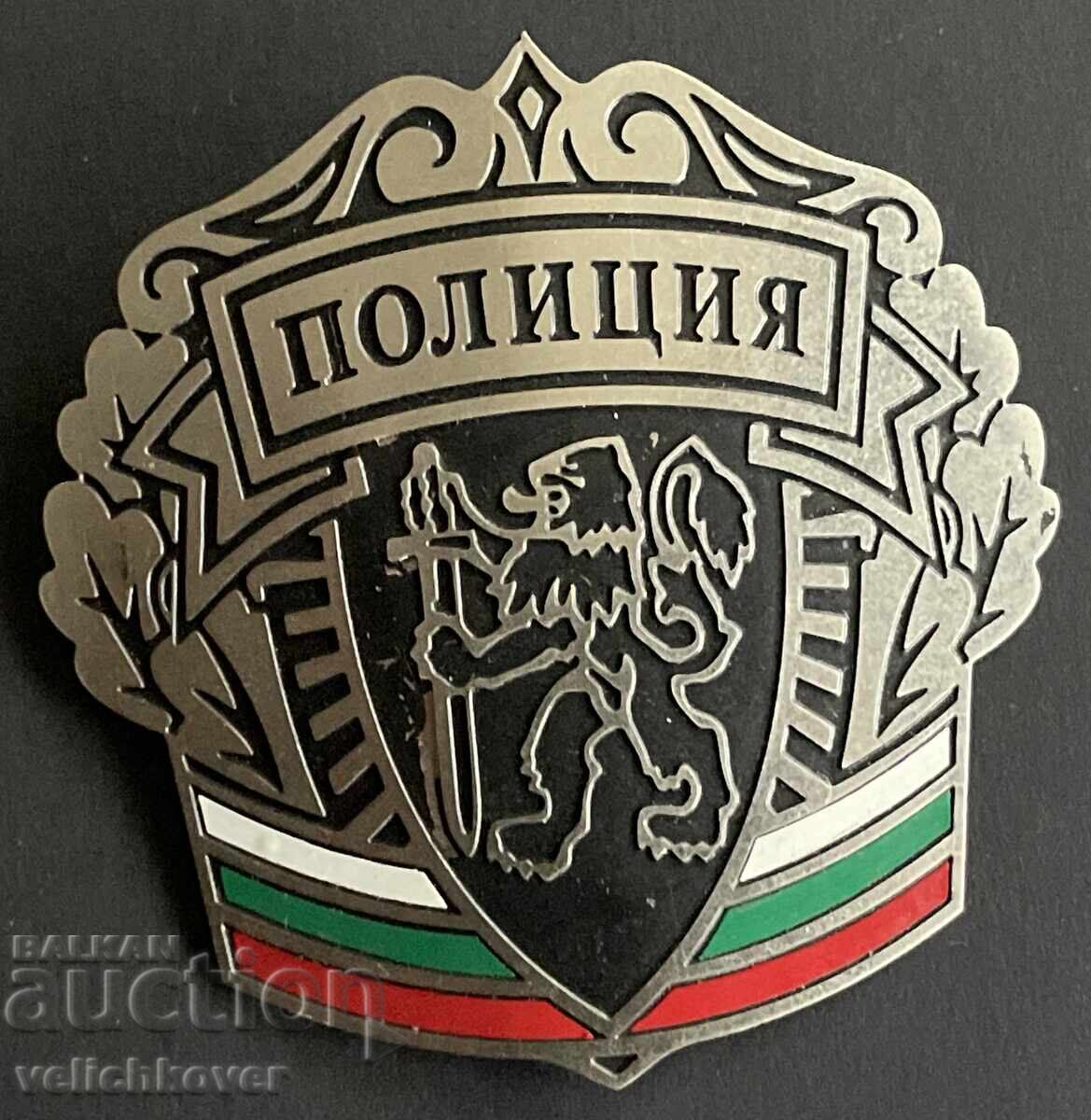 42575 Βουλγαρία κοκάρδα αστυνομίας από τη δεκαετία του '90