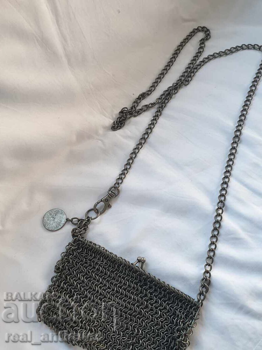 Vintage metal handbag