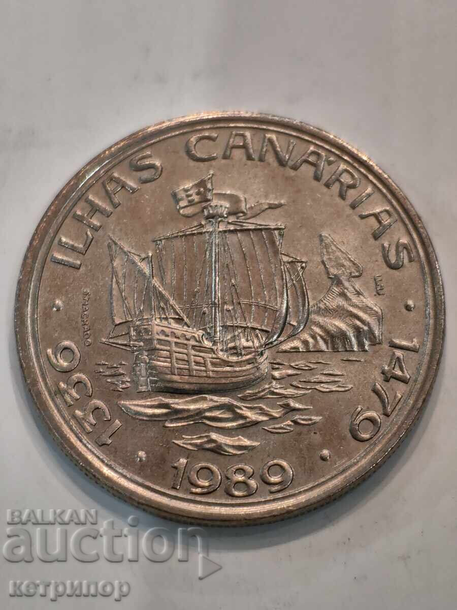 100 ескудо Португалия 1989 г.