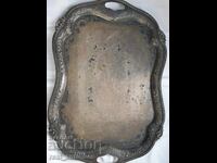 Tava placata cu argint