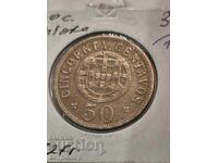 50 центавос Ангола 1927 г.