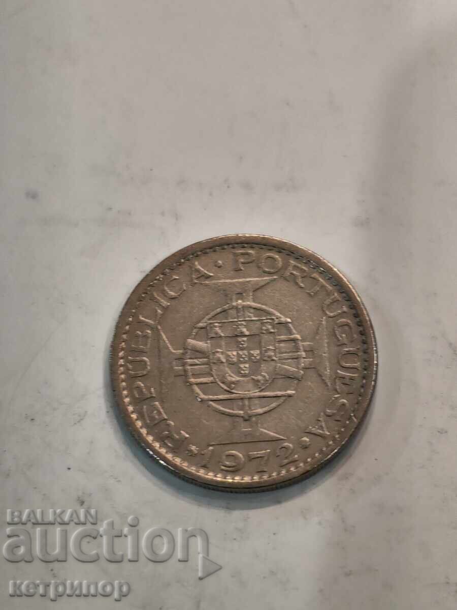 5 ескудо Ангола 1972 г. с цена € 9.00 | 17.60 лв.