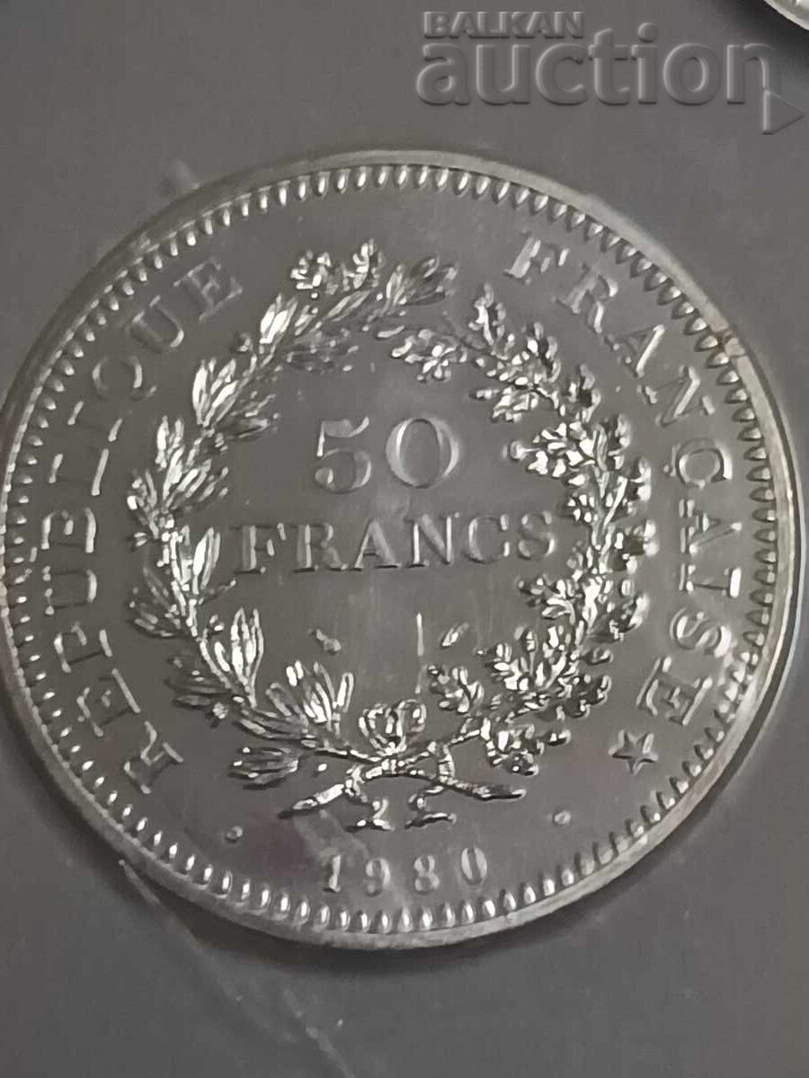 50 franci 1980