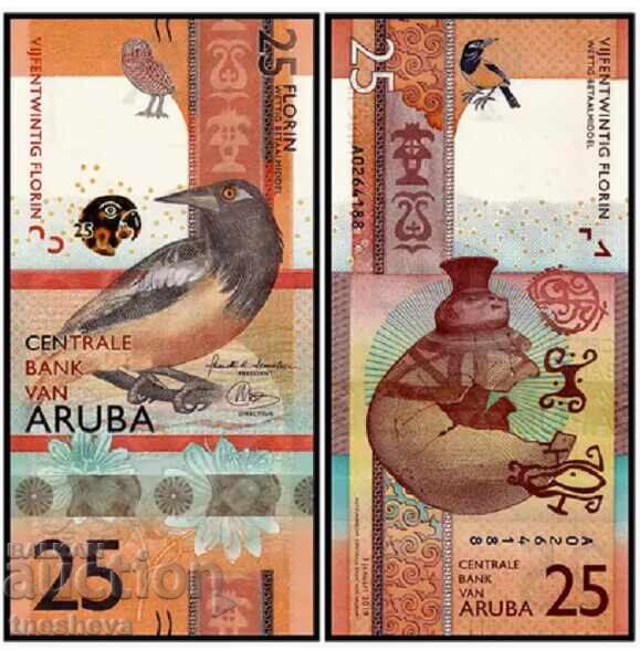 2019 Aruba 25 Florins UNC