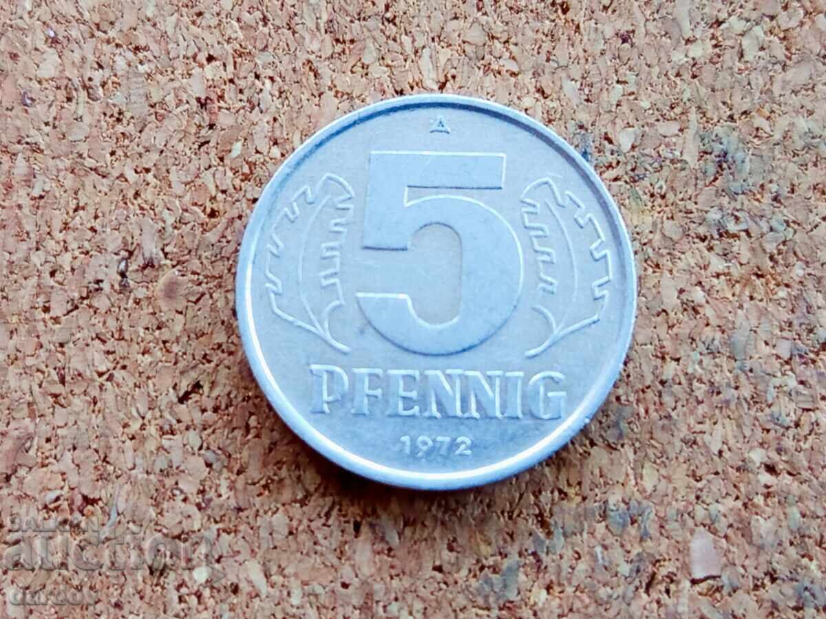 ΓΔΛ, 5 πέννιγκ 1972 g