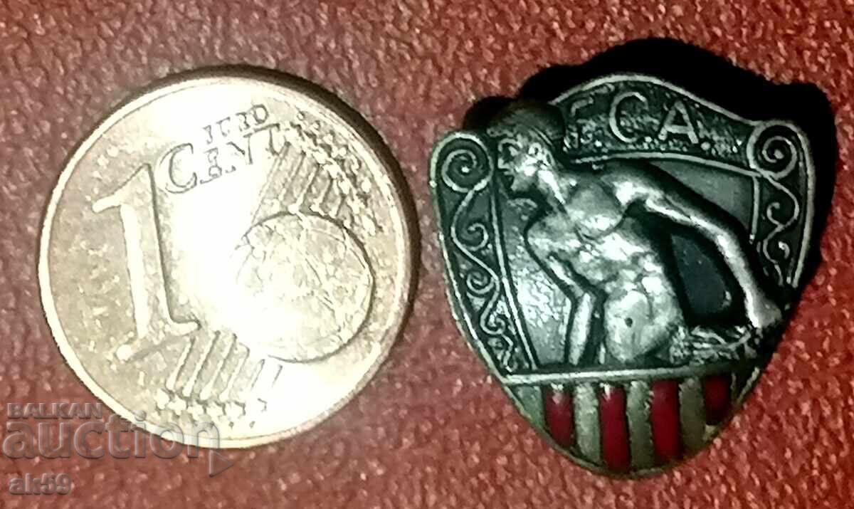 Δημοπρασία Παλιά ασημένια, αθλητική κονκάρδα Ισπανίας