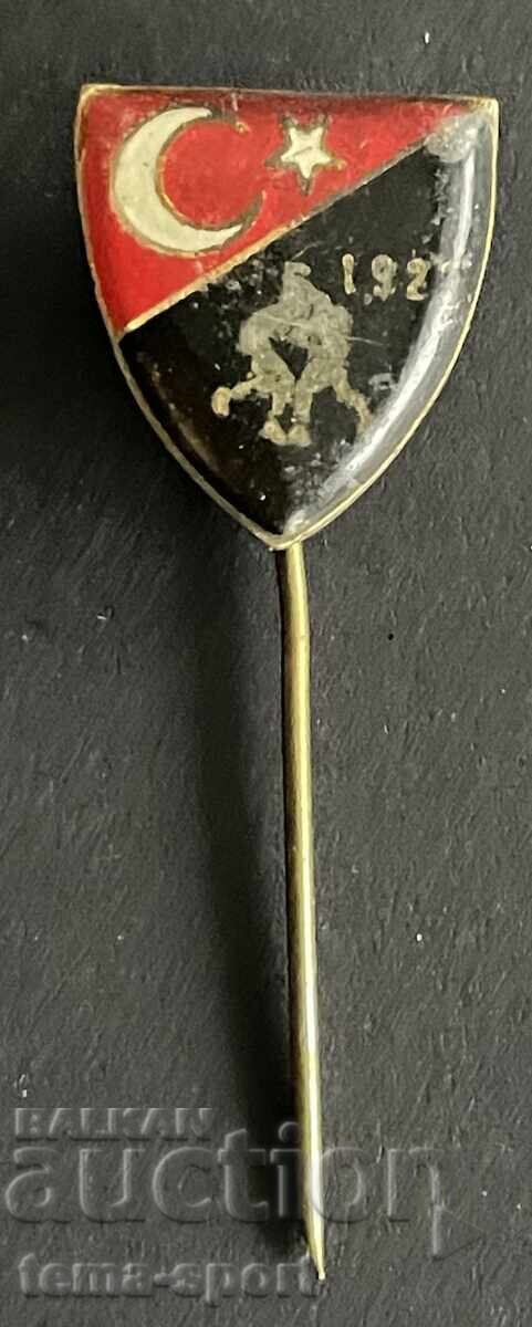 1816 Τουρκία σήμα Τουρκικής Ομοσπονδίας Πάλης 70's