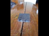 Παλιό καλούπι για βαρίδια ψαρέματος, μόλυβδος