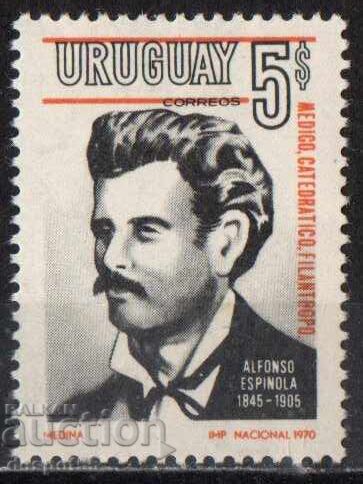 1971. Уругвай. 125 г. от рождението на д-р Алфонсо Еспинола.