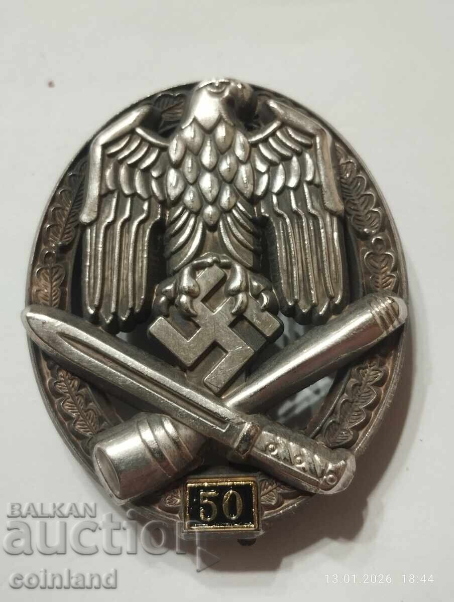 Medalie germană nazistă, semn REPRODUCERE