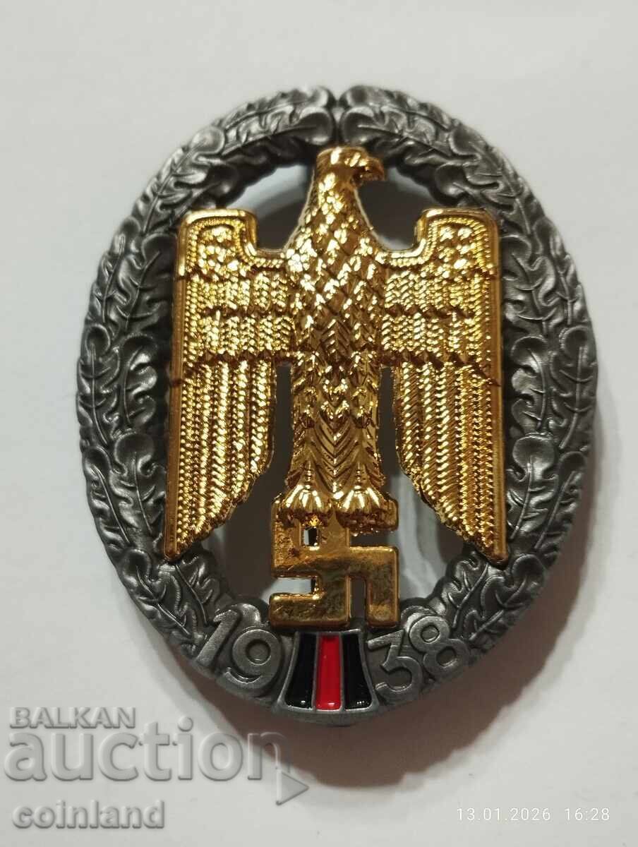 Γερμανικό Ναζιστικό μετάλλιο, σήμα ΑΝΤΙΓΡΑΦΟ