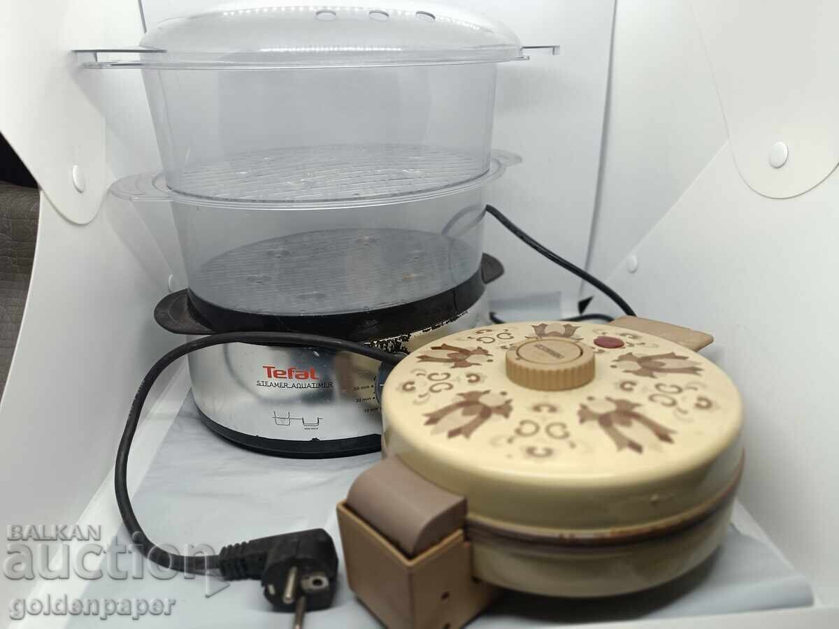 Συσκευή ατμού και βαφλιέρας γερμανική