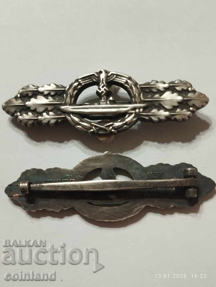 Medalie germană nazistă, semn REPRODUCERE cu preț € 15.00 | 29.34 BGN