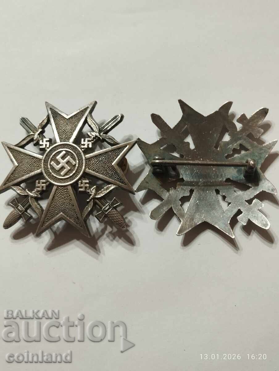 Medalie germană nazistă, semn REPRODUCERE cu preț € 15.00 | 29.34 BGN