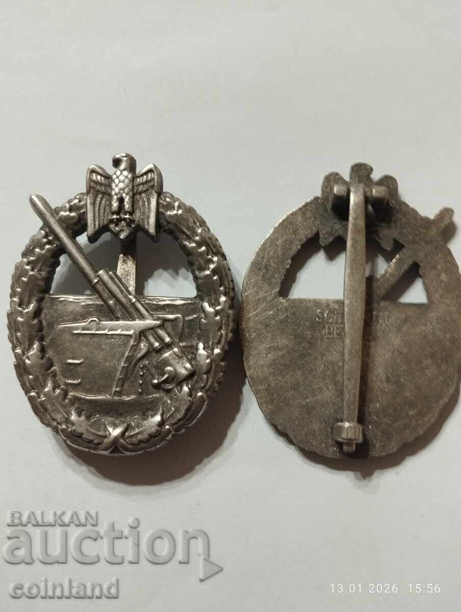 Γερμανικό Ναζιστικό μετάλλιο, σήμα ΑΝΤΙΓΡΑΦΟ με τιμή € 15.00 | 29.34 BGN