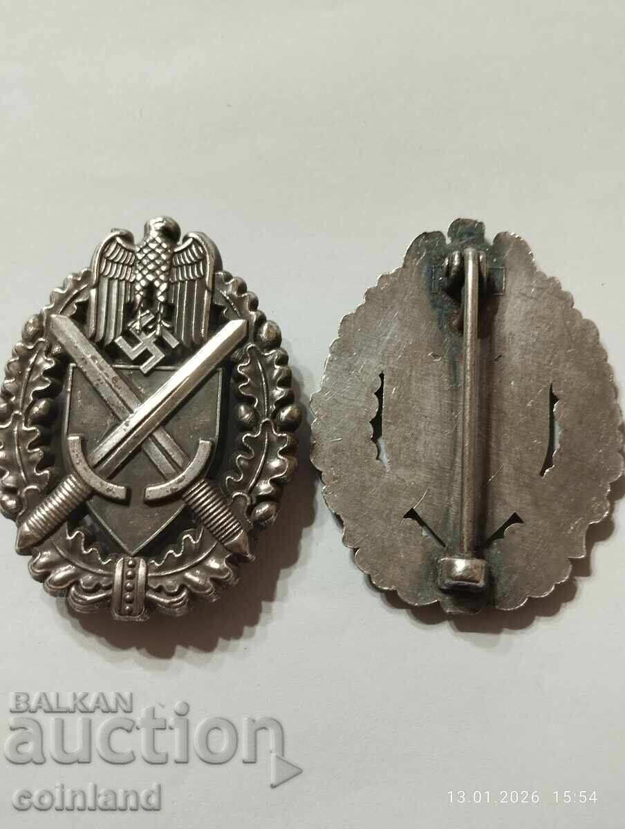 Medalie germană nazistă, semn REPRODUCERE cu preț € 10.00 | 19.56 BGN