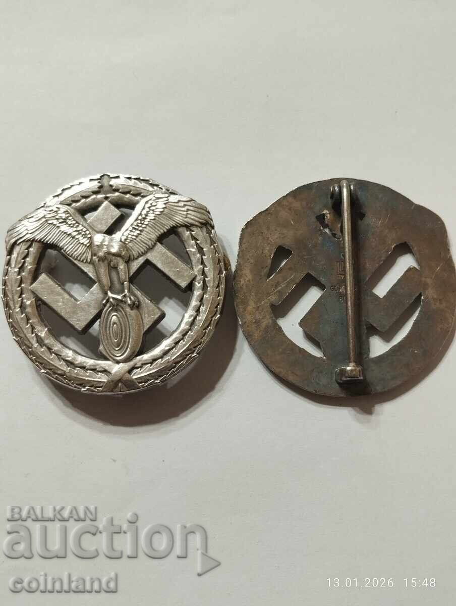 Германски Нацистки медал, знак РЕПРОДУКЦИЯ с цена € 15.00 | 29.34 лв. Германски Нацистки медал, знак РЕПРОДУКЦИЯ с цена € 15.00 | 29.34 лв.