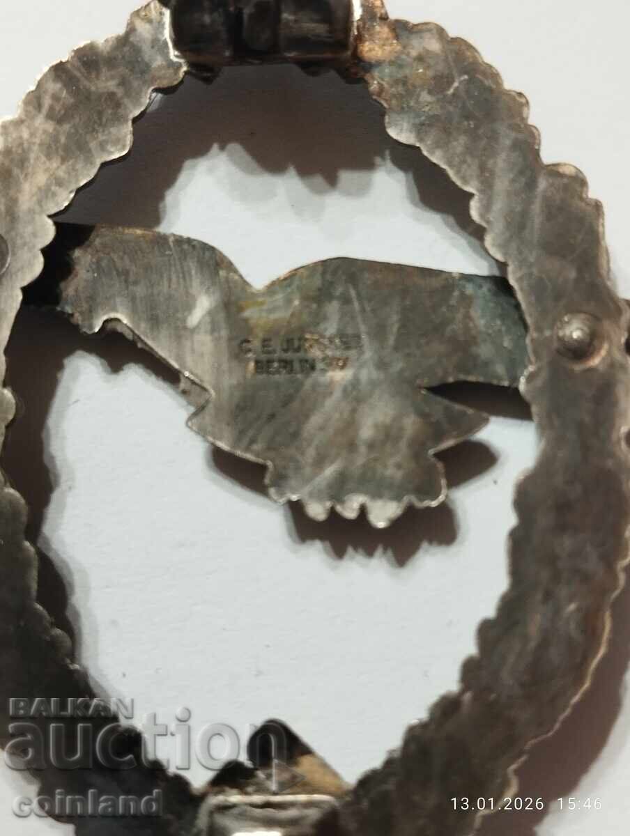 Аукцион Германски Нацистки медал, знак РЕПРОДУКЦИЯ Аукцион Германски Нацистки медал, знак РЕПРОДУКЦИЯ