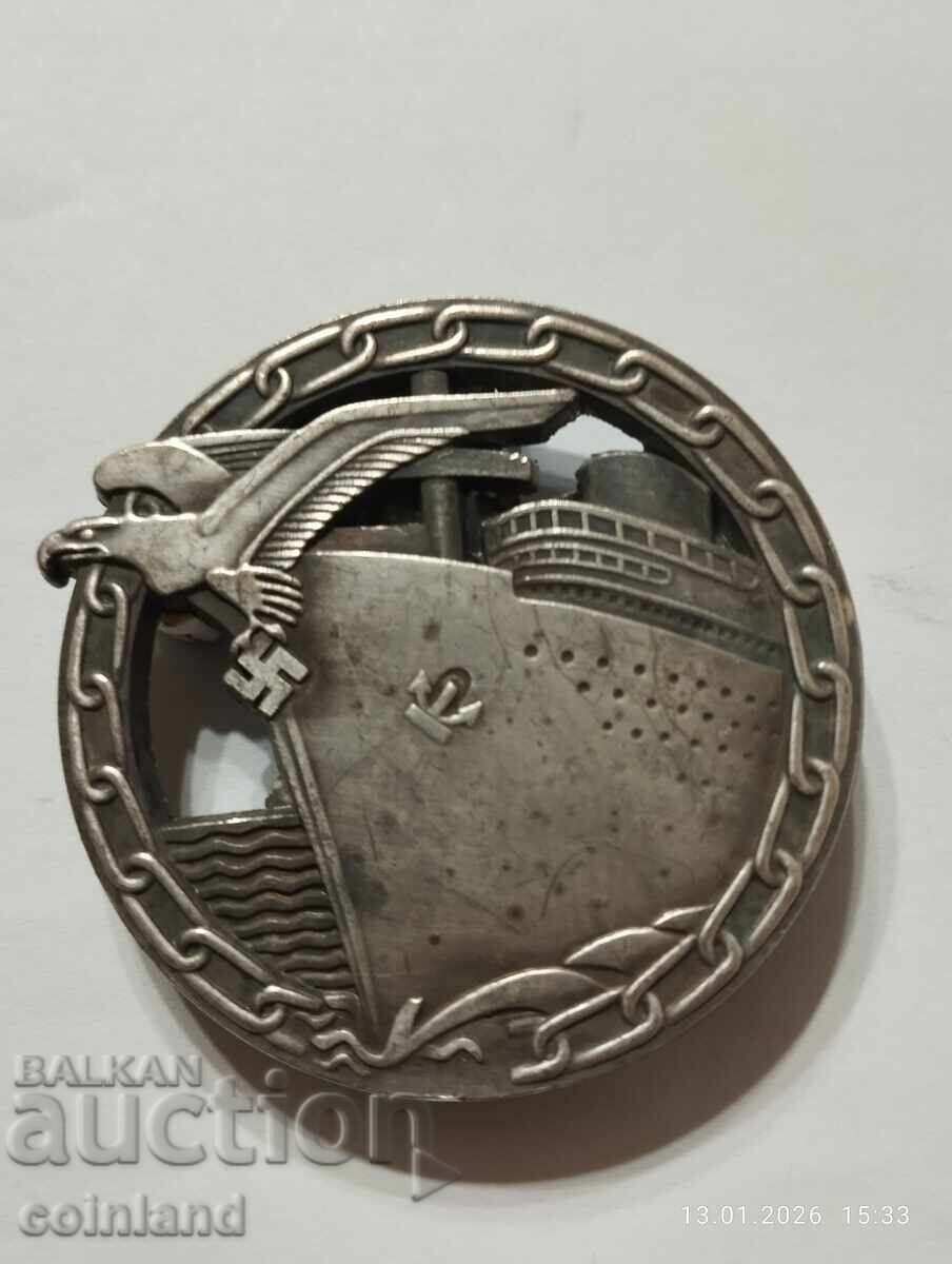 Германски Нацистки  медал, знак    РЕПРОДУКЦИЯ