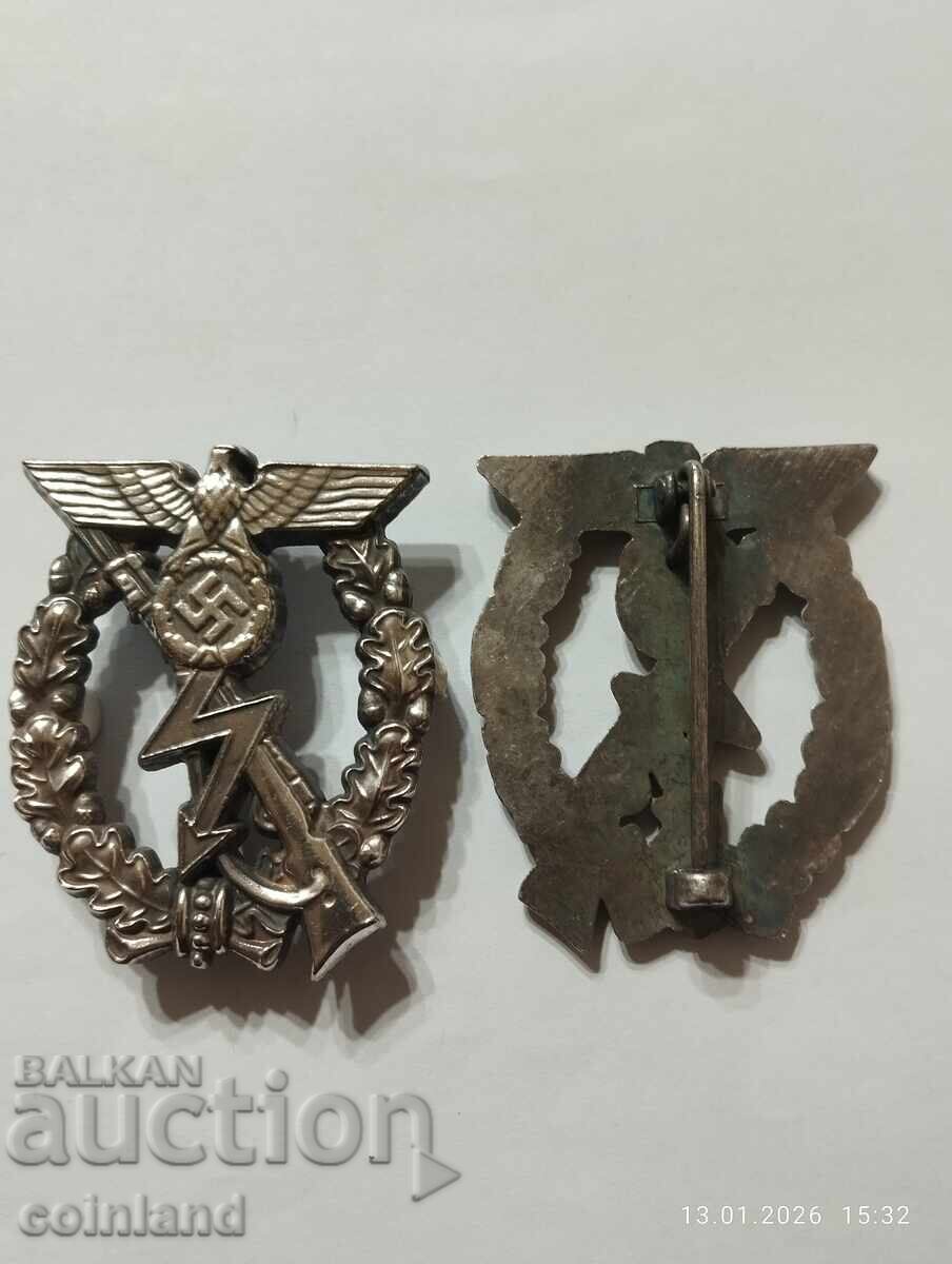 Medalie germană nazistă, semn REPRODUCERE cu preț € 10.00 | 19.56 BGN