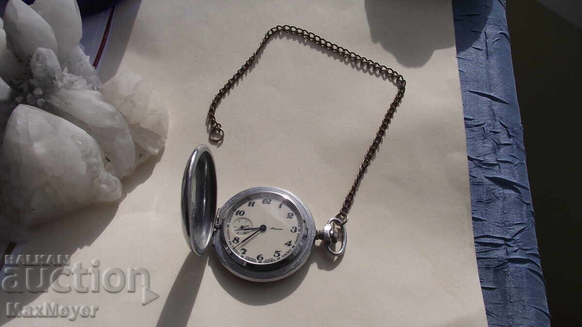 WATCH - POCKET/ZIP/ -18k.-3602