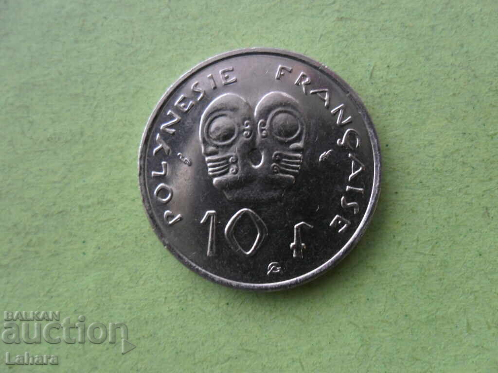 10 Francs 1982 French Polynesia