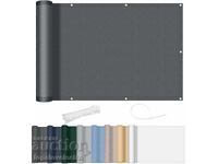 NOU! Balustradă/paravan pentru balcon 80x1000 cm – rezistent la apă