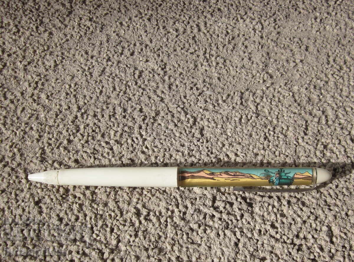 Πλωτό στυλό με ήρωα κινούμενων σχεδίων από την σοσιαλιστική εποχή Οικογένεια Μέιζγκα