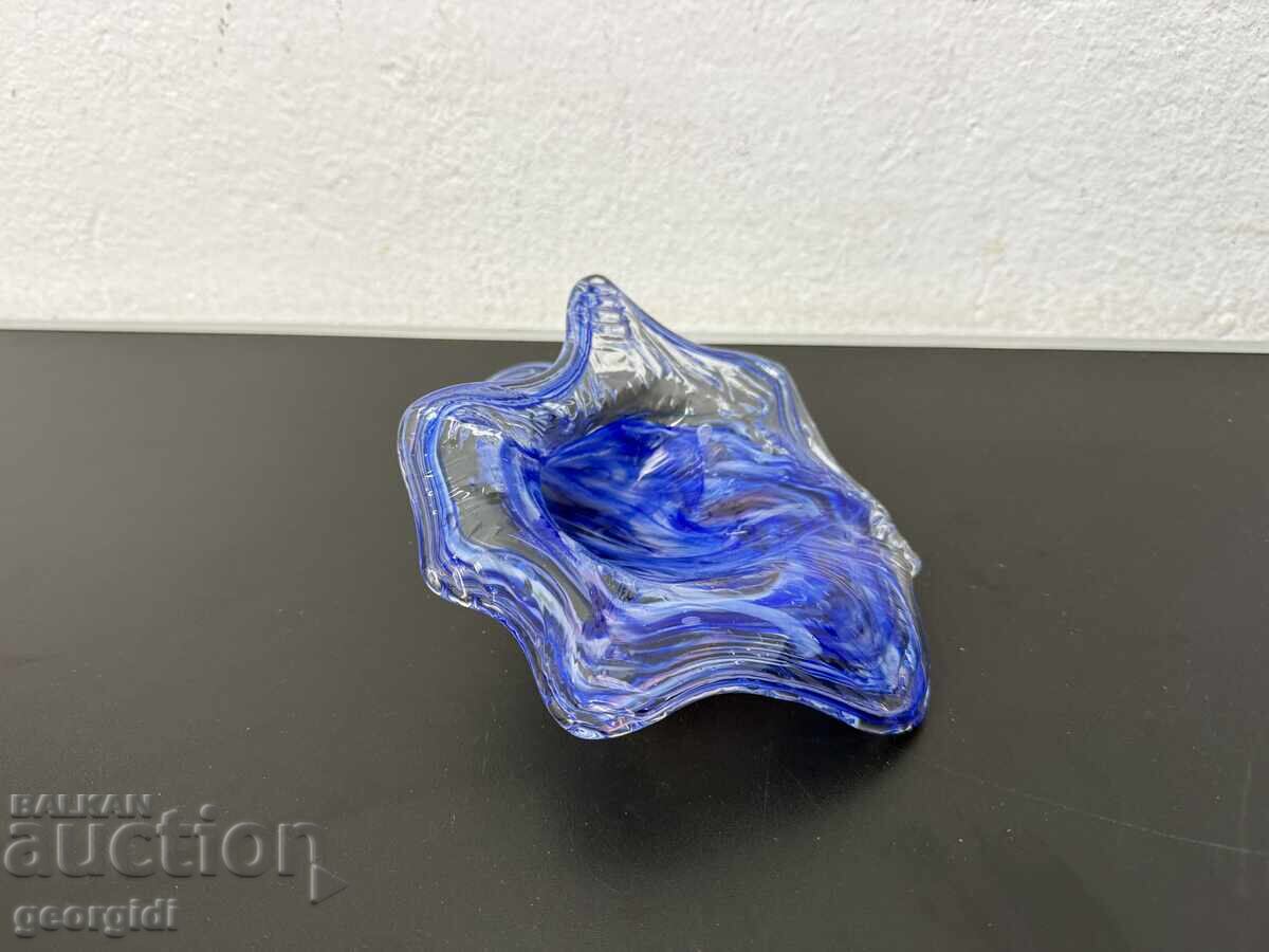 Bol / vas / corn artistic din sticlă. Nr. 7840 - 5