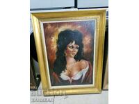 FRUMOASĂ PICTURĂ ORIGINALĂ ULEI PE PÂNZĂ