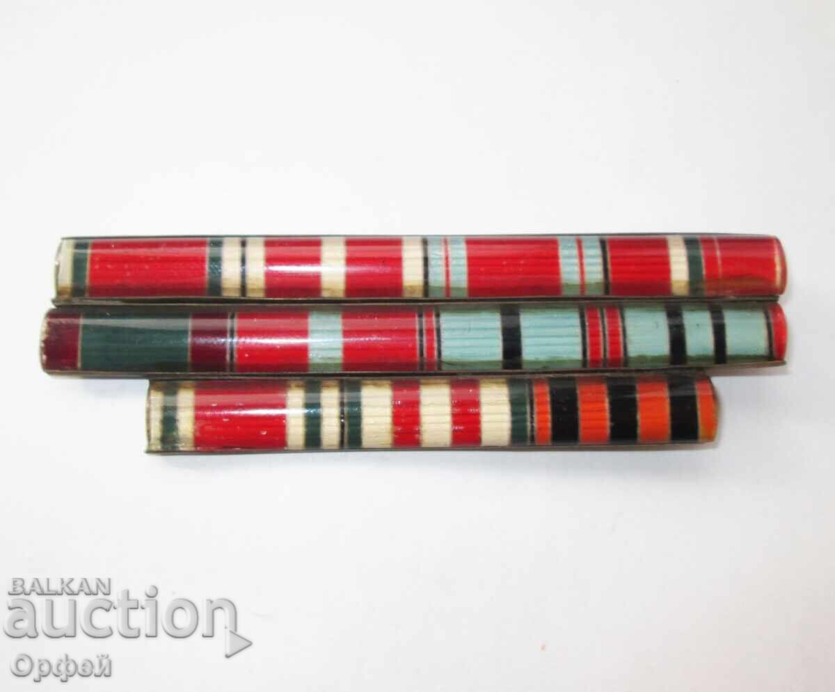 NRB Panglică de piept pentru ordine și medalii, suport pentru uniformă, 11 buc