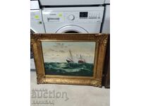 FRUMOASĂ PICTURĂ ORIGINALĂ ULEI PE PÂNZĂ