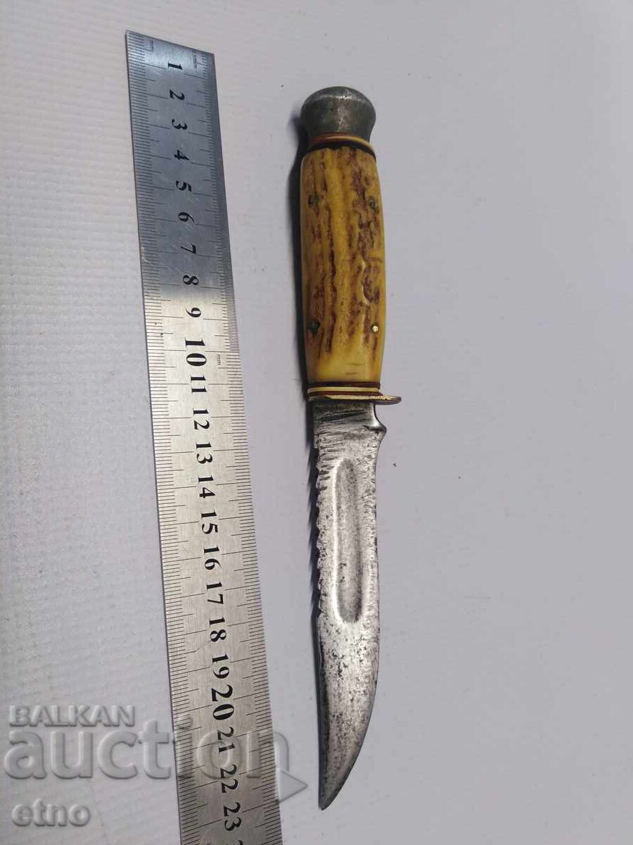 Old German Knife with Saw Old German Knife with Saw