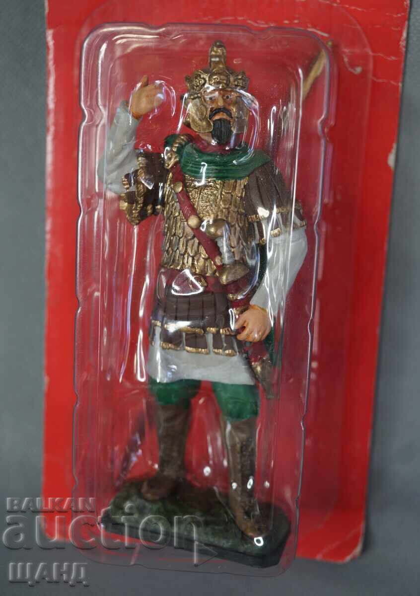 Old Toy Figure Lead Soldier Knight with Box 13 cm with price € 10.40 | 20.34 BGN