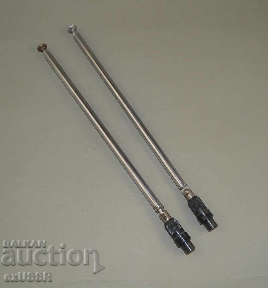 2 antene telescopice sovietice