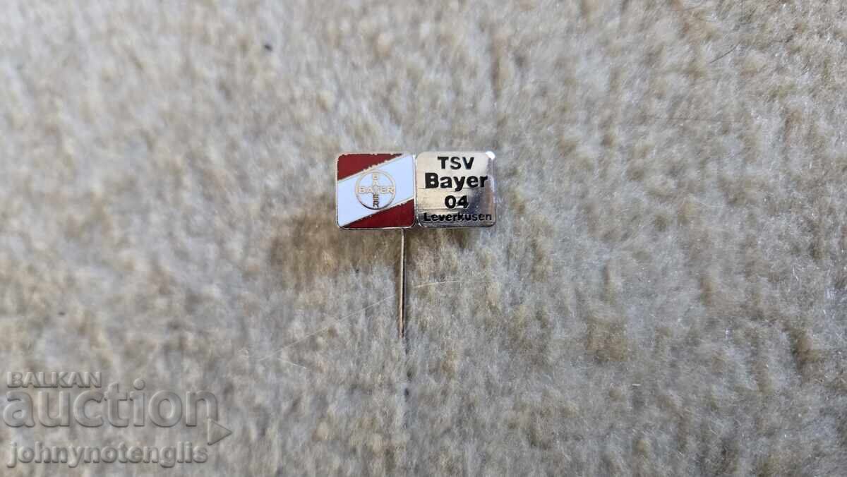 Football badge - Bayer Leverkusen, official from the 90s
