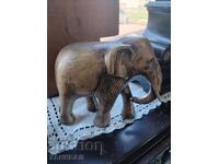 LARGE BRONZE ELEPHANT OVER 4 KILOGRAMS