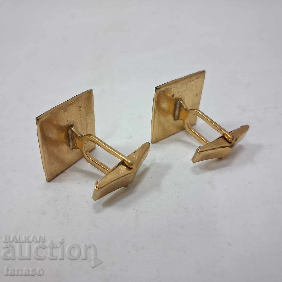 Vintage Gold Plated Cufflinks "DOUBLÉ" - 7