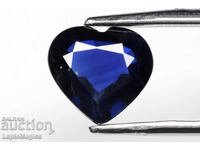 Australian Blue Sapphire - Heated 0.78ct VS Heart-shaped