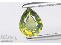Зелен сапфир от Австралия - нетретиран 0.49ct VS капка