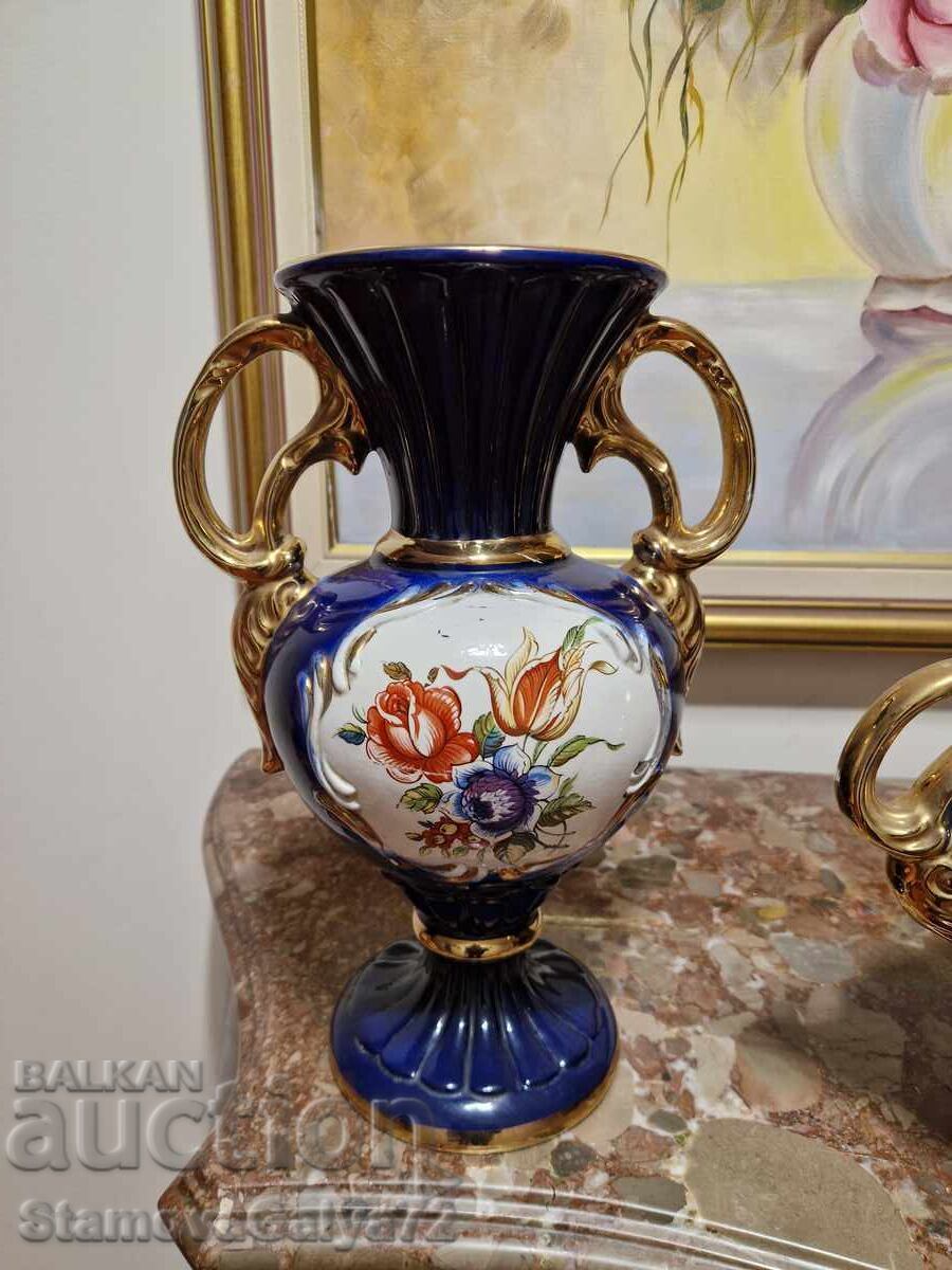 Set de porțelan italian, vaze și jardiniere - 5