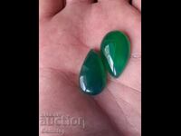 БЗЦ! 39 к-та естествен чифт халцедон от 1ст!