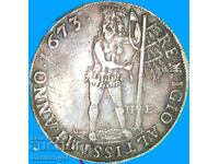 Taler 1673 Germania Braunschweig Rudolf August 28.74g Ag
