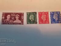 Timbre poștale GB 0.01p