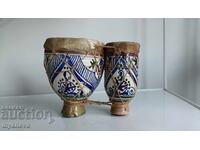 Тарамбука, порцелан и кожа .