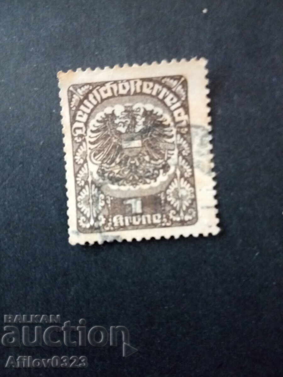 Used stamp - Austria