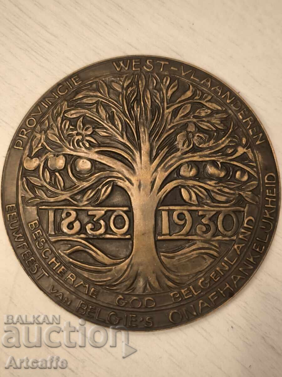 бронзов медал Холандия провинция Западна Фландрия - 7