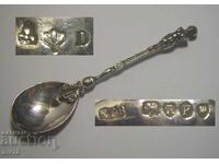 Linguriță veche de argint Franța secolul 18-19