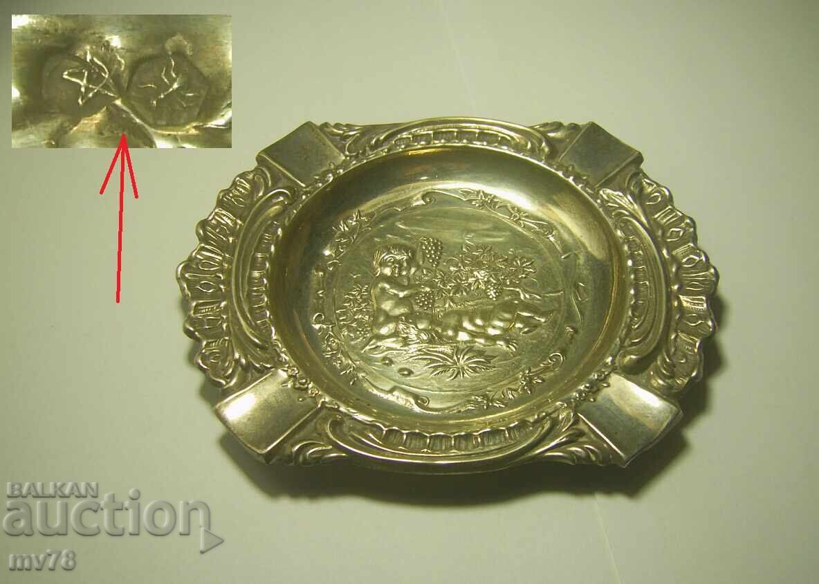 Испания Сребърен пепелник Сребро за РЕМОНТ?