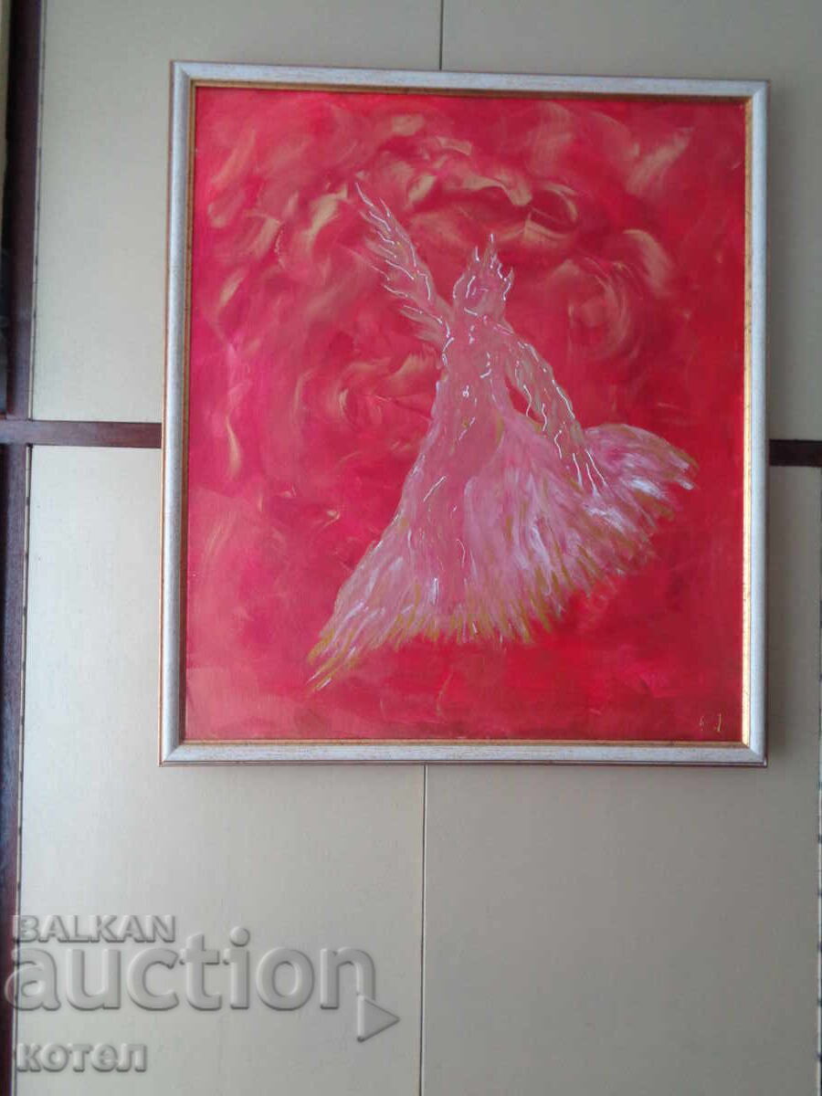 I am selling a painting "My Angel" with price € 45.00 | 88.01 BGN